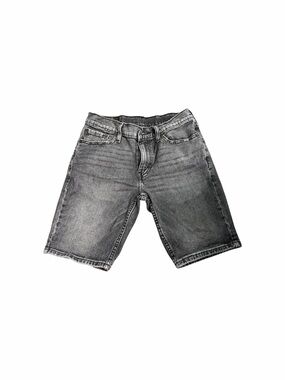 Levi's Gray Washed Denim Jean Shorts